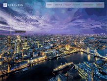 Tablet Screenshot of execuzen.com